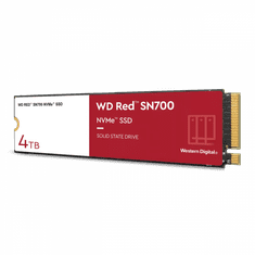 WD Red SN700 SSD disk, NVMe Gen3, 4 TB (WDS400T1R0C)