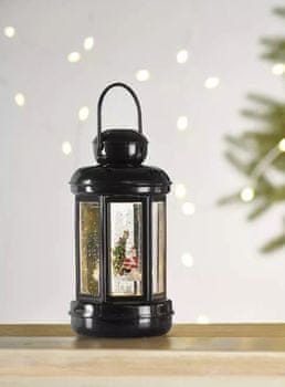  Emos LED dekoracija, božična laterna s svečko, 23 cm