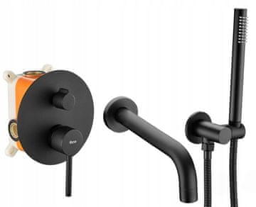 shumee LUNGO VGRADNA PIPA ZA KAD ČRNE OBLIKE + ŠKATLA SKU REA-P6300