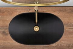 REA Royal 60 Black Mat umivalnik za pult