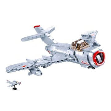 Sluban Model Bricks M38-B0983 MiG-15 jet fighter