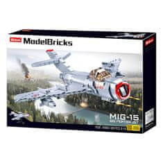 Sluban Model Bricks M38-B0983 MiG-15 jet fighter