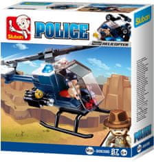 Sluban Policijski helikopter 4into1 M38-B0638B