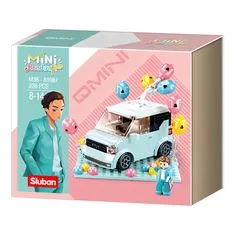 Sluban Girls Dream Mini Handcraft M38-B1087 Qmini Green Car