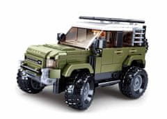 Sluban Model Bricks M38-B1015 Angleški SUV Attacker