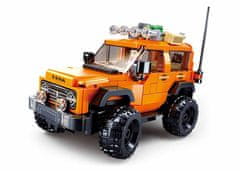 Sluban Model Bricks M38-B1013 Ameriški SUV Bronx