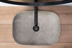 REA Livia umivalnik za pult Beige Mat