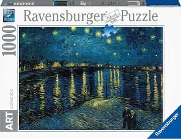 Ravensburger Puzzle Zvezdna noč nad Rono 1000 kosov