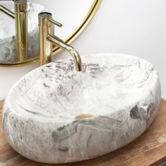 REA Umivalnik Linda Stone countertop