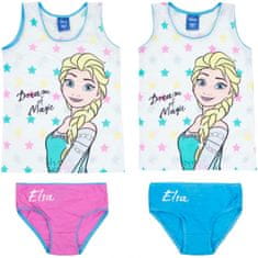 Disney Frozen KOMPLET SPODNJEGA PERILA FROZEN – Elsa, roza, 116/122
