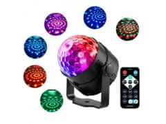 Alum online LED disko krogla z daljinskim upravljalnikom