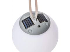 Alum online LED solarna okrogla viseča svetilka - topla bela