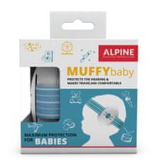 ALPINE Hearing Muffy Baby otroške izolacijske slušalke, modre