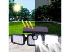 Alum online Solarna LED svetilka, nastavljiva na tri strani