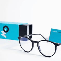 Owlet Očala za modro svetlobo OWLET BLUE, manjši okvirji, črni
