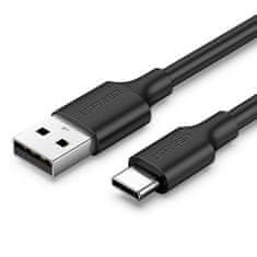 Ugreen Trpežni kabel USB - USB-C 480 Mbps 3A 1,5 m črn