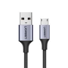 Ugreen Kabel USB - micro USB 2 m, siv