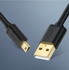 Ugreen Kabel USB-miniUSB adapter 480 Mbps 2 m črn