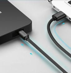 Ugreen Kabel USB - mini USB 480Mbps 1m črn