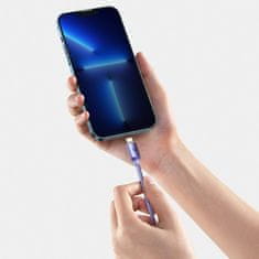 BASEUS Kabel za hitro polnjenje in prenos podatkov USB-C Iphone Lightning 20W 2m vijoličen