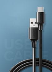 Ugreen Trpežni kabel USB - USB-C 480 Mbps 3A 1,5 m črn