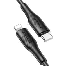 Joyroom usb type c - lightning kabel power delivery 20w 2.4a 0.25m črn (s-02524m3 črn)