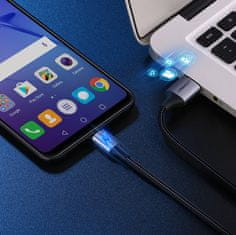 Ugreen Kabel USB - micro USB 2 m, siv