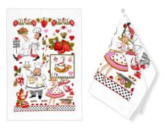 Kuhinjska brisača 1 kos - 40x60 cm - Chef