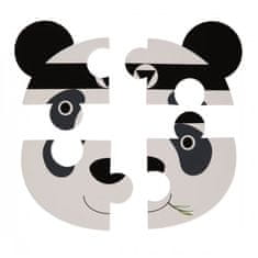 Bo Jungle B-Živalska sestavljanka iz pene Panda/Elephant/Liv
