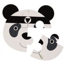 Bo Jungle B-Živalska sestavljanka iz pene Panda/Elephant/Liv