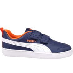 Puma Čevlji mornarsko modra 32.5 EU Courtflex V2 V PS