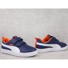 Puma Čevlji mornarsko modra 32.5 EU Courtflex V2 V PS