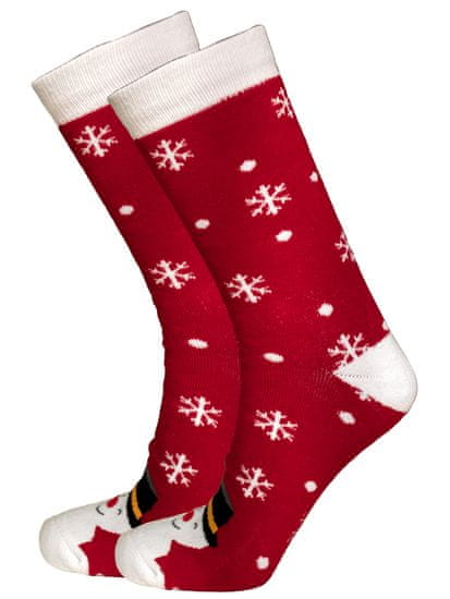 Star Socks Nogavice Noel rdeča