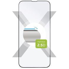 FIXED Kaljeno steklo Fixed Full-Cover za Apple iPhone 14 Max - črno