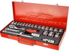 Extol Premium Komplet vtičnic Extol Premium (8818365), 24 kosov, 1/2&quot