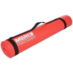 Merco Yoga PVC 4 podloga za vadbo, rdeča