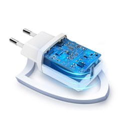 Ugreen Majhen omrežni polnilnik za telefon USB 2.1A črn