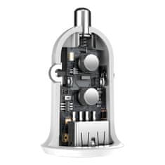 BASEUS Avtomobilski polnilnik za vžigalnik Grain Pro 2x USB 4,8 A, bel