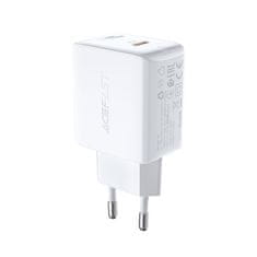 AceFast Hitro polnilnik USB-C 20 W Power Delivery, bel