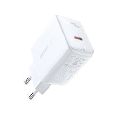 AceFast Hitri omrežni polnilnik USB-C 20 W Power Delivery, črn