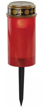 Emos LED vbodna nagrobna sveča, zunanja in notranja, 25 c