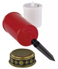 Emos LED vbodna nagrobna sveča, zunanja in notranja, 25 c