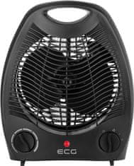 ECG TV 3030 Heat R ventilator za vroč zrak, črn