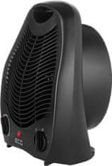 TV 3030 Heat R ventilator za vroč zrak, črn