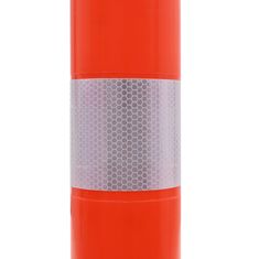 Vidaxl Cestni stebriček 2 kosa plastika 75 cm