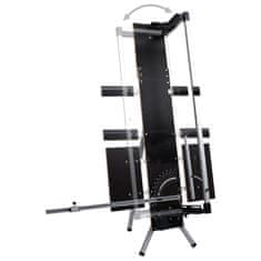 Vidaxl Rezalnik za peno z aluminijastimi nogami 200 W