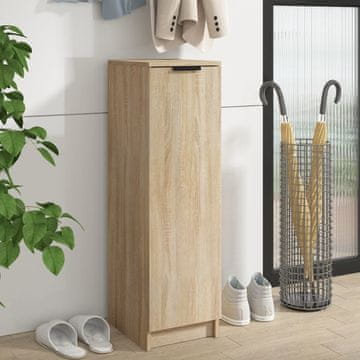 Vidaxl vidaXL Omarica za čevlje sonoma hrast 30x35x100 cm