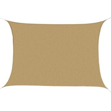 OUTSUNNY Outsunny pravokotna senčnica za sončenje z UV-zaščito iz PE 4 x 6 m