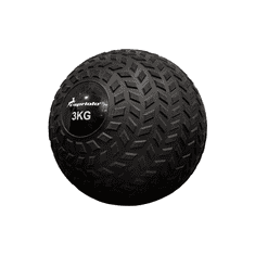 Capriolo Slam Ball medicinska žoga, 3 kg, črna