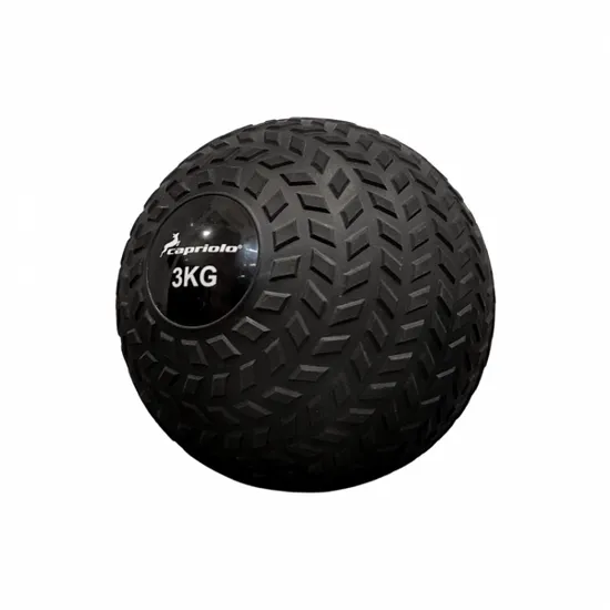 Capriolo Slam Ball medicinska žoga, 3 kg, črna